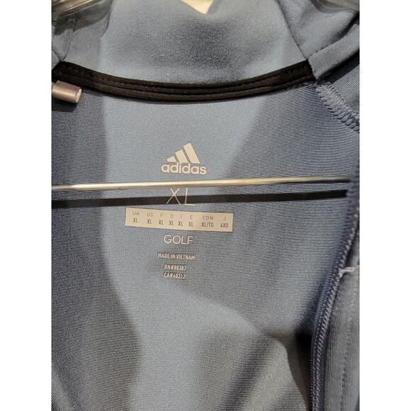 Adidas Men XLarge Golf Mock Neck Layering Pullover Shirt Athletic Leisure Casual - Picture 3 of 10